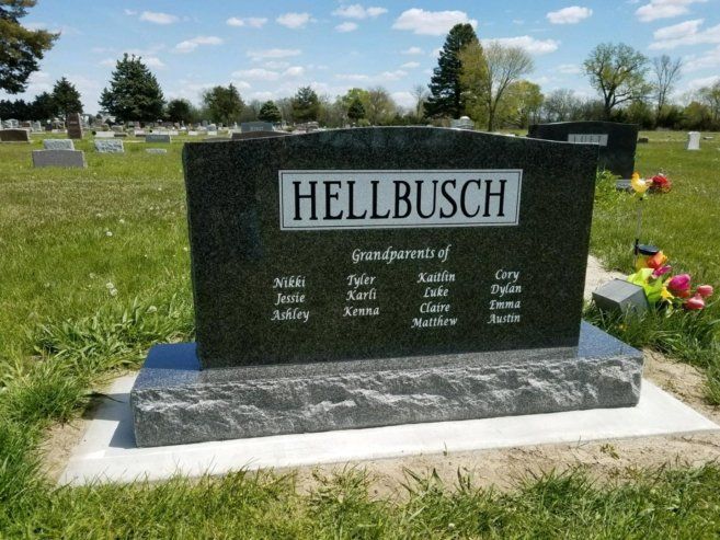 Companion headstone