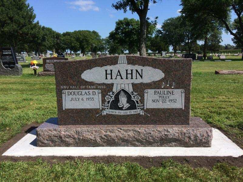 Companion headstone