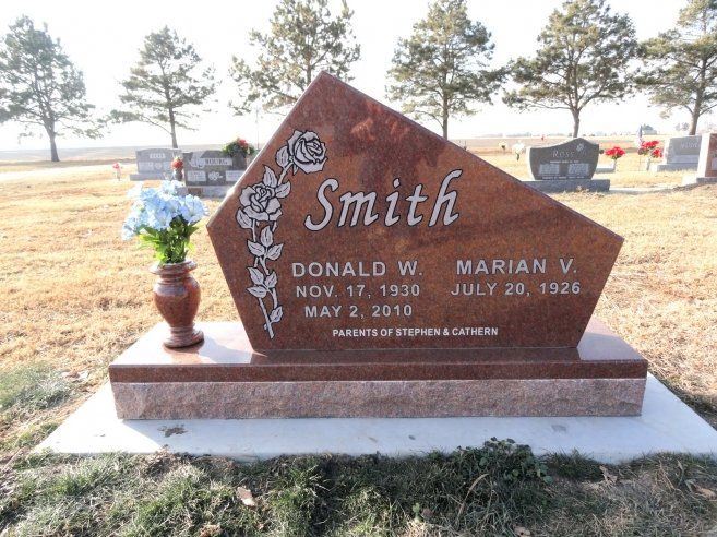 Companion headstone