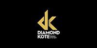 Gold Diamond Kote logo on a black background with stylized DK letters and white text.