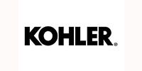 KOHLER logo in bold black text on a white background