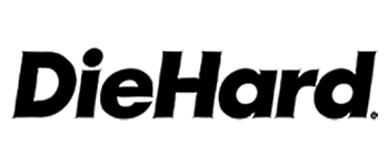 DieHard logo in black text on white background.