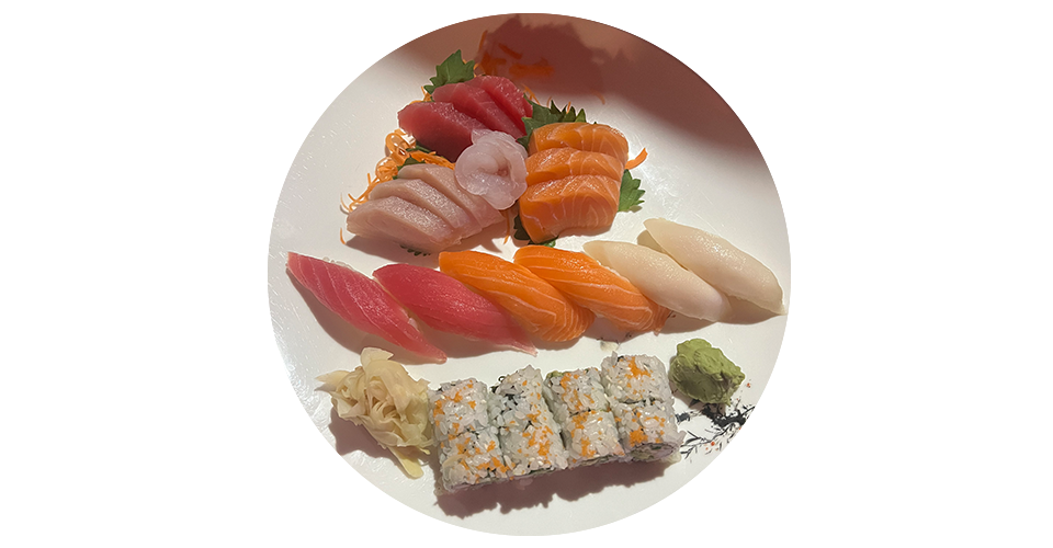 Assorted sushi