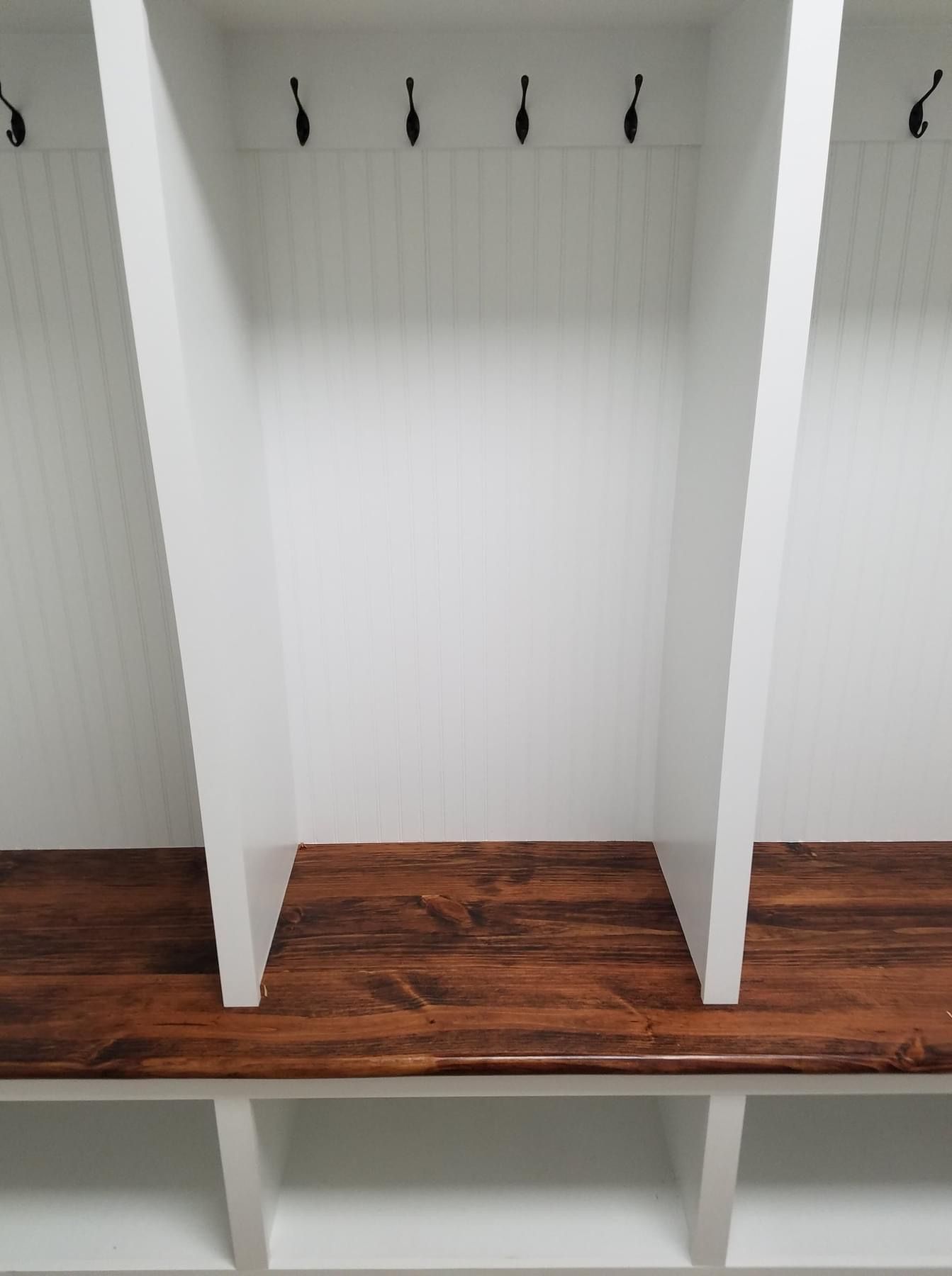 white wooden cabinet 