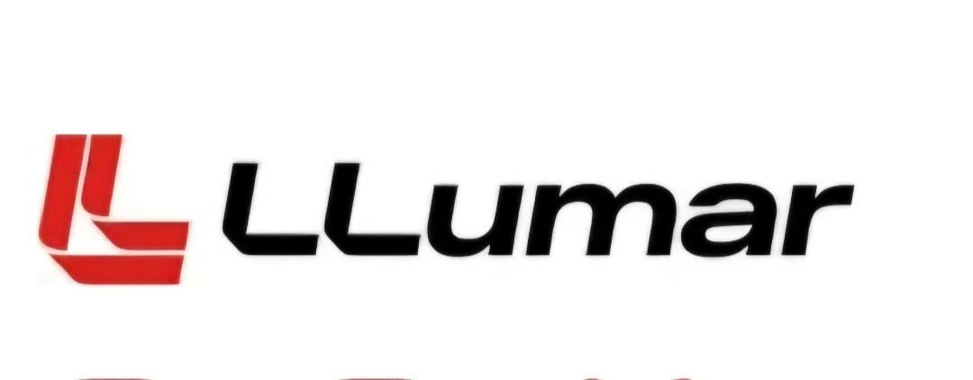 LLumar logo with red icon and black wordmark on a white background
