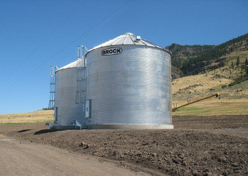 Bulk Grain Feed Storage Airtight, Rodent/Vermin Proof Enameled Steel - farm  & garden - by owner - sale - craigslist