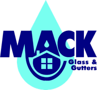 Mack Glass And Gutters Logo