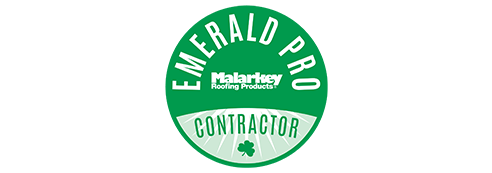 Emerald Pro Contractor Malarkey  Logo