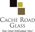 cache road glass logo