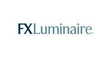 FX Luminaire logo in dark blue text on a white background.