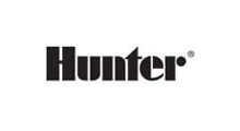 Hunter brand logo: black sans-serif text.