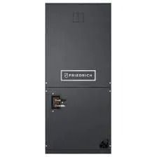 A dark gray Friedrich air handler.
