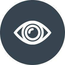 Contact lens icon