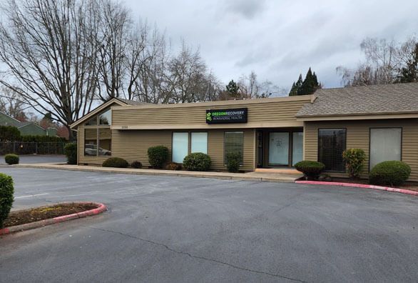 a small building with a sign that says ' dental office ' on it