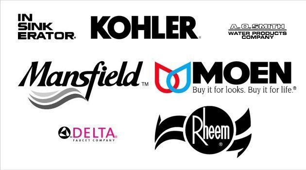 delta-smith-insinkerator-kohler-moen-rheem-mansfield brand logo