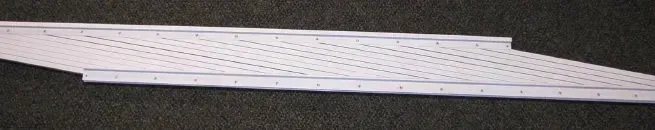 Guardrail Section (collapsed for transport)