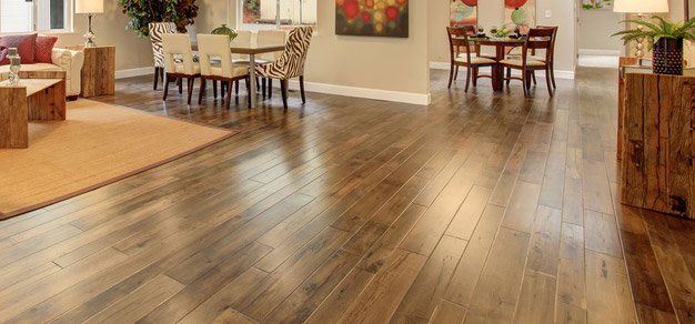 High-quality laminate floor