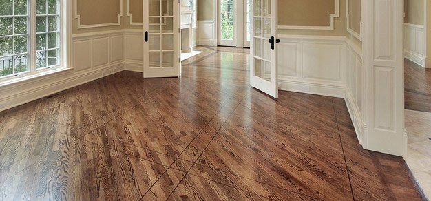 House wood flooring
