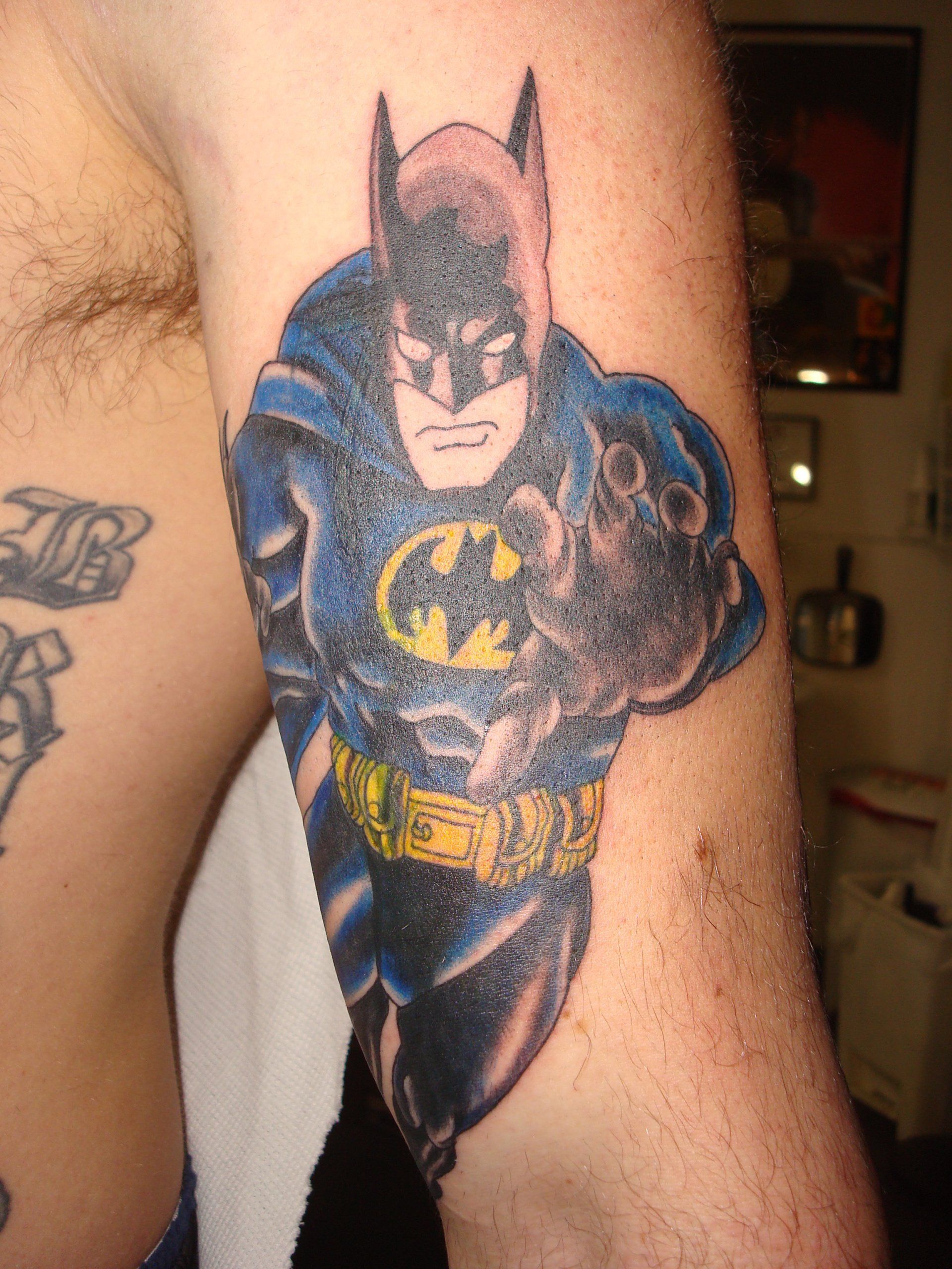 batman tattoo