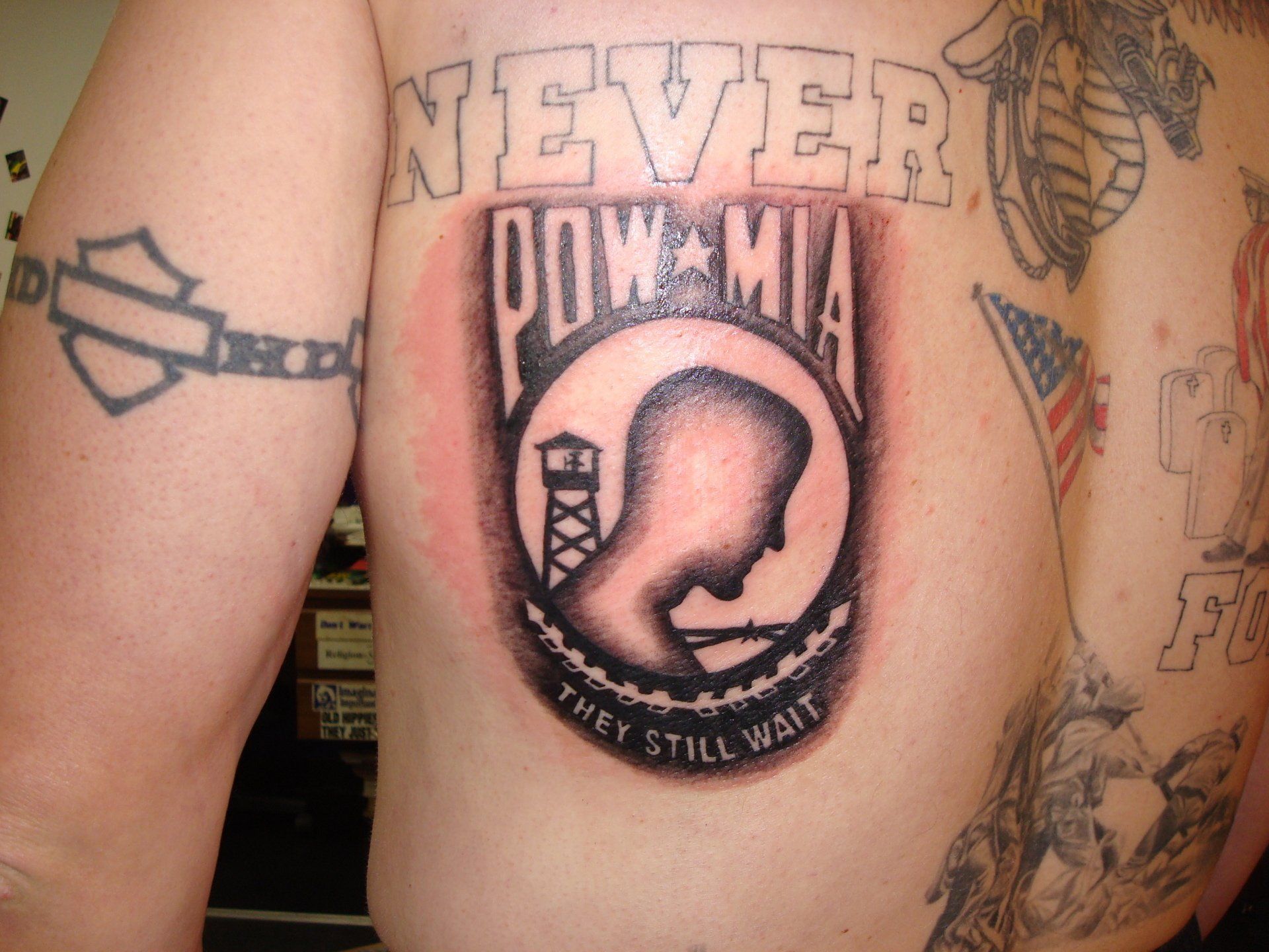 pow tattoo
