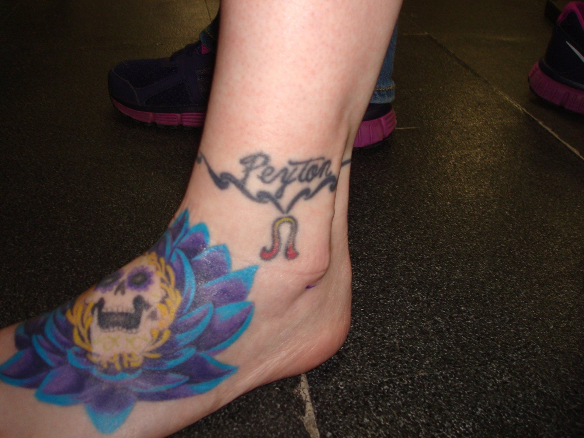 Matching color tattoo