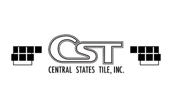 Logo for Central States Tile, Inc. featuring