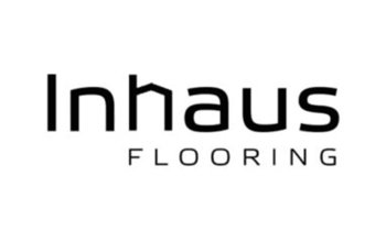 Inhaus Flooring logo with black text on a white background.
