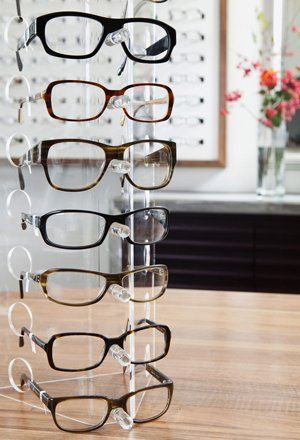Different kinds of eye glasses