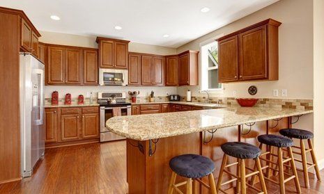 Residential house kitchen
