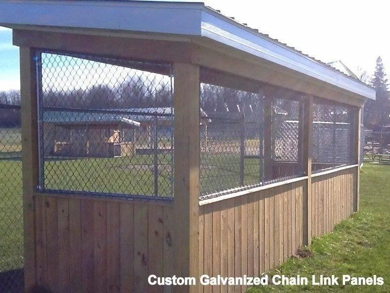 Custom galvanized chain link