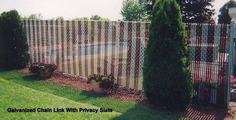 Galvanized chain link