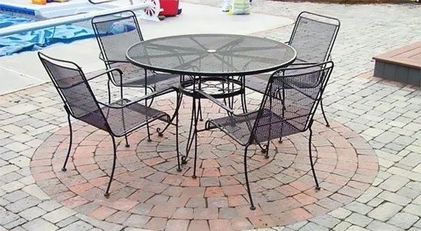 Patio hardscape