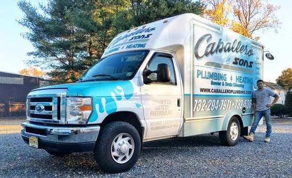 caballero & sons service van