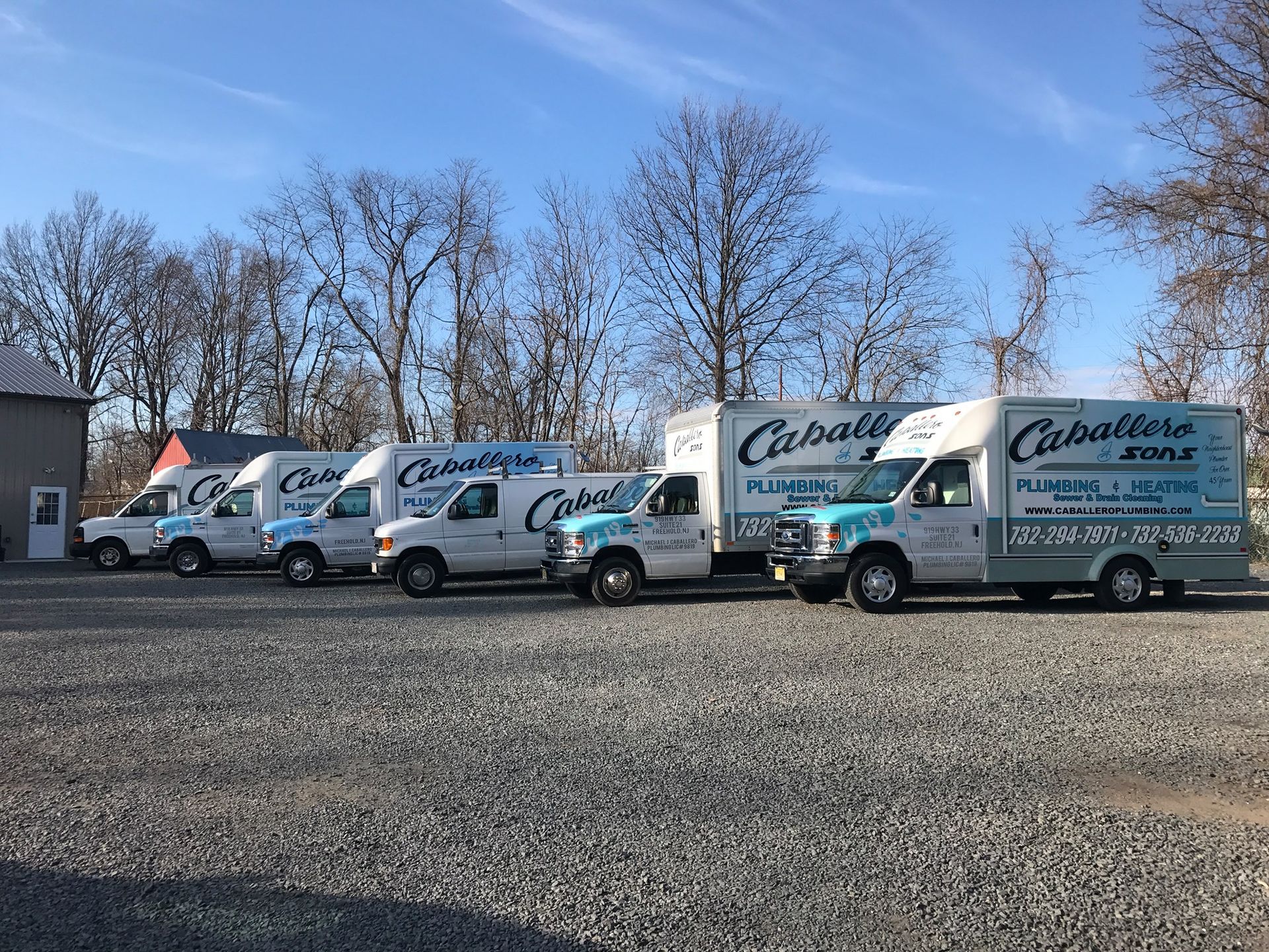 Caballero & Sons Inc Service Van