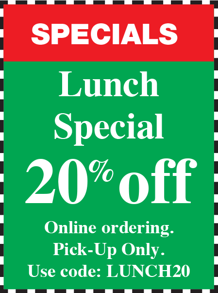 Napoli's Pizza - Lunch Special 20% Off