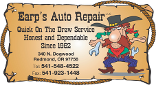 Earp's Auto Repair logo