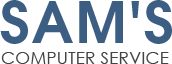 Sam's Computer Service Logo