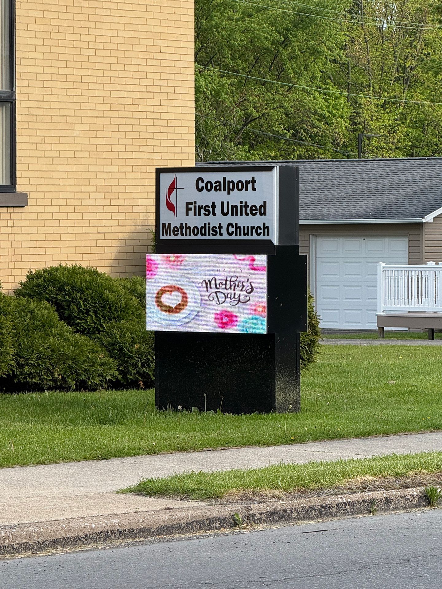 Happy Mother's Day LED sign