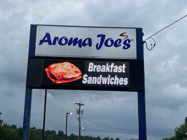Digital LED sign