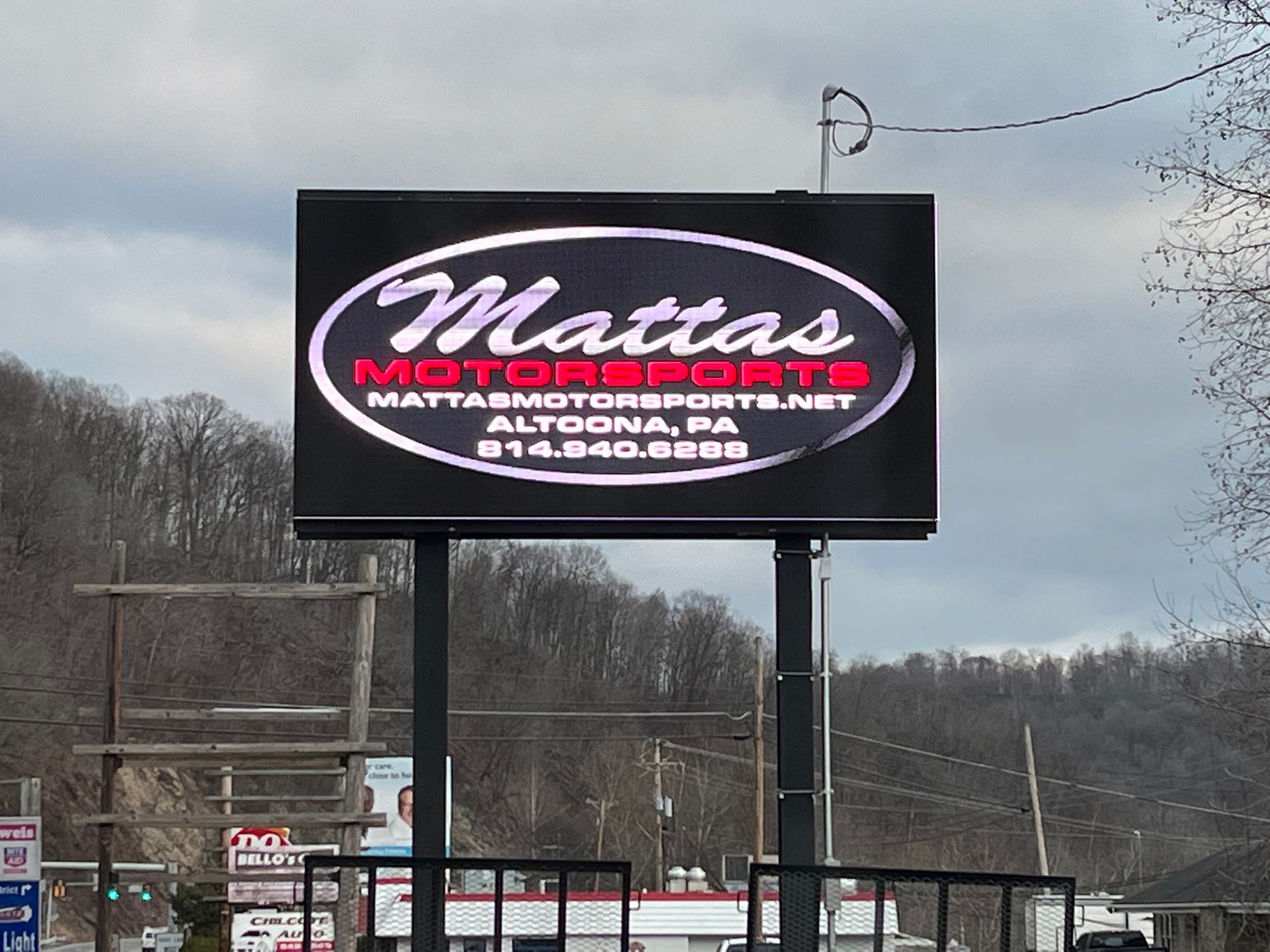 Digital LED sign