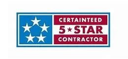 Certainteed 5 Star Contractor