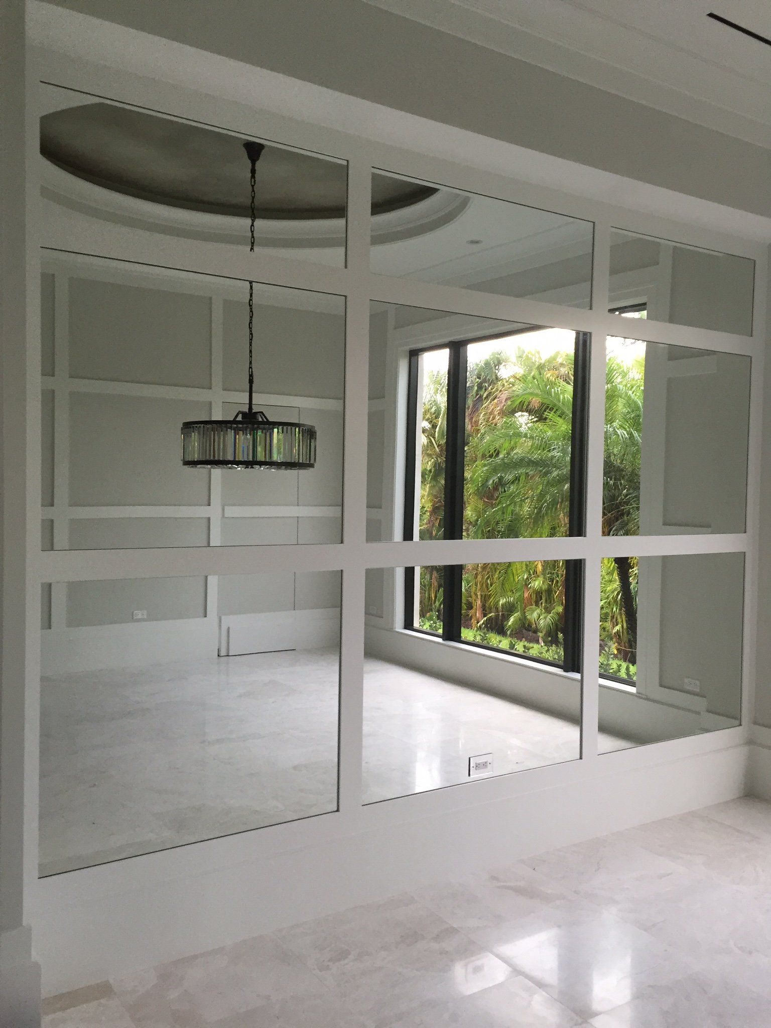 Room glass seperation