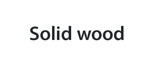 Solid wood