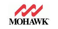The Mohawk logo features three red, stylized wave shapes above the black text MOHAWK on a white background.