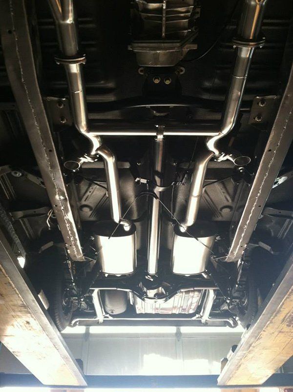 Custom exhaust system