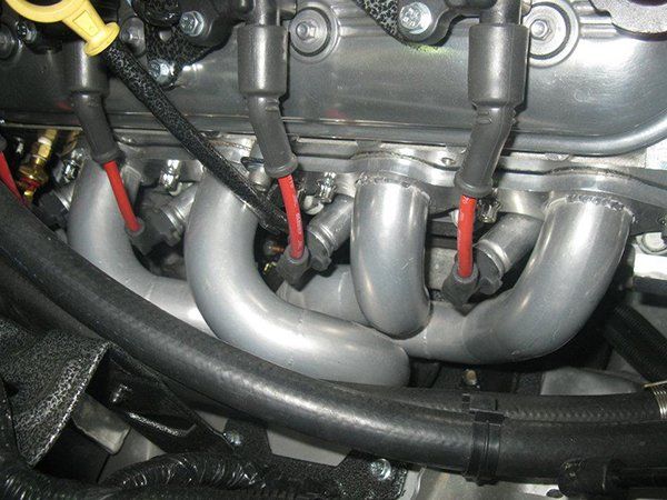 Custom exhaust header
