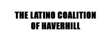 A black and white logo for the latino coalition of haverhill