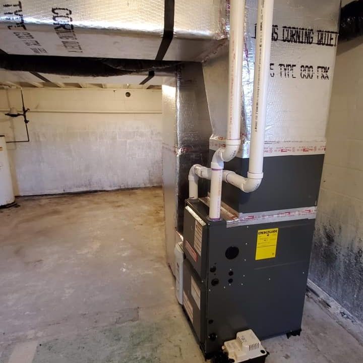 Furnace installation