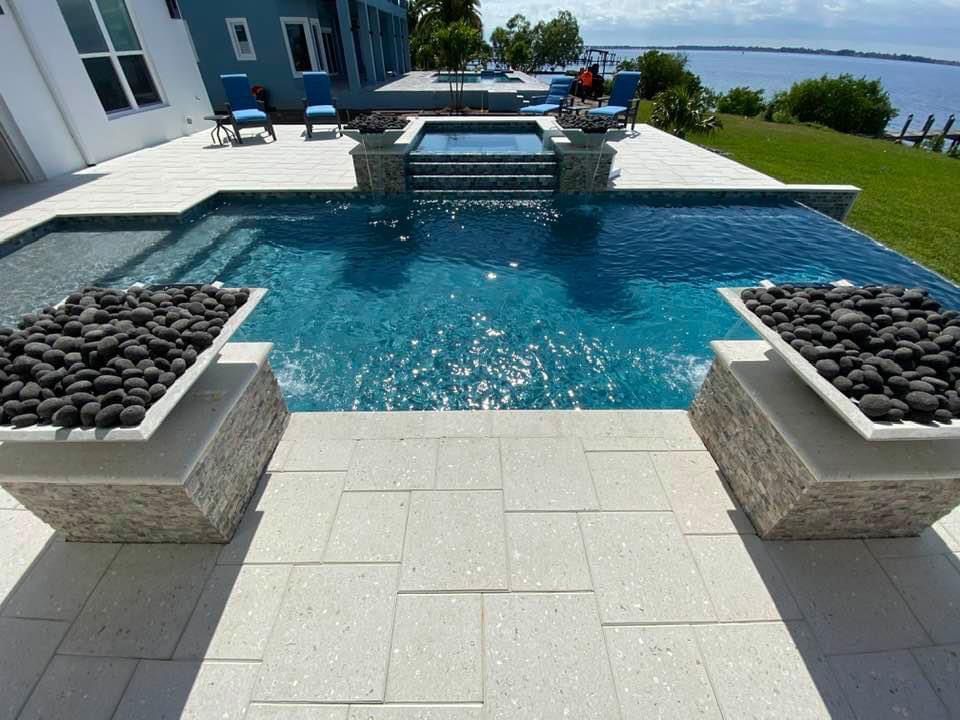 Beautiful swimming pool