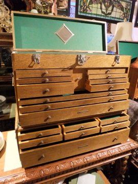 Wooden drawers